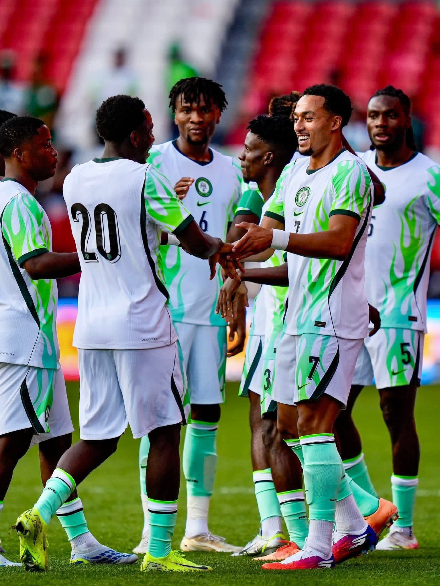 Femi Azeez Shines with Brace on Super Eagles Debut Against Zimbabwe