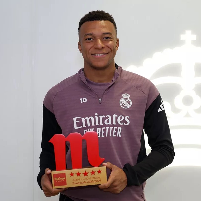 Kylian Mbappe Wins Real Madrid Player of the Season Again
