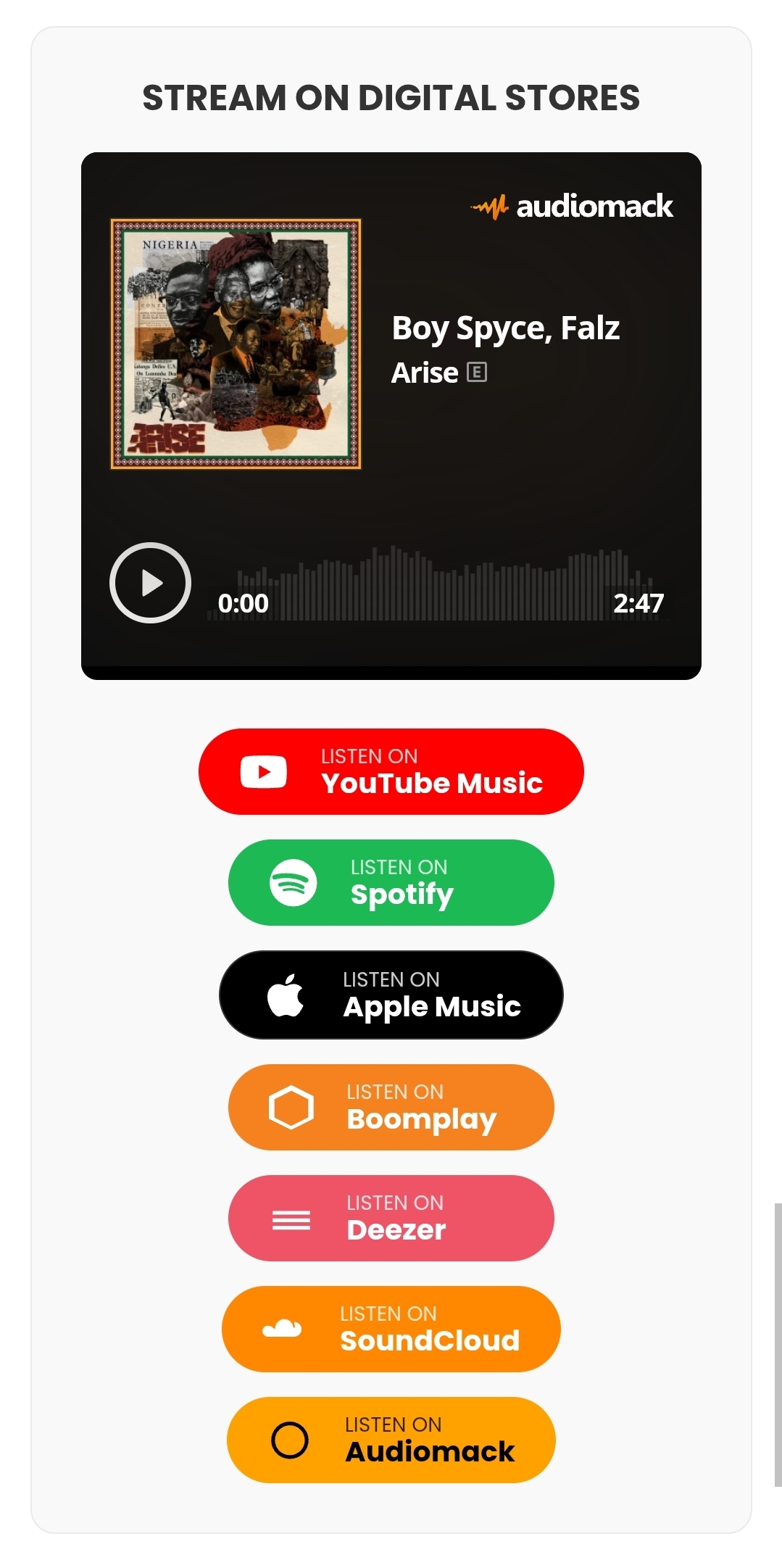 Music & Video Embed Plugin for WordPress - Image 5