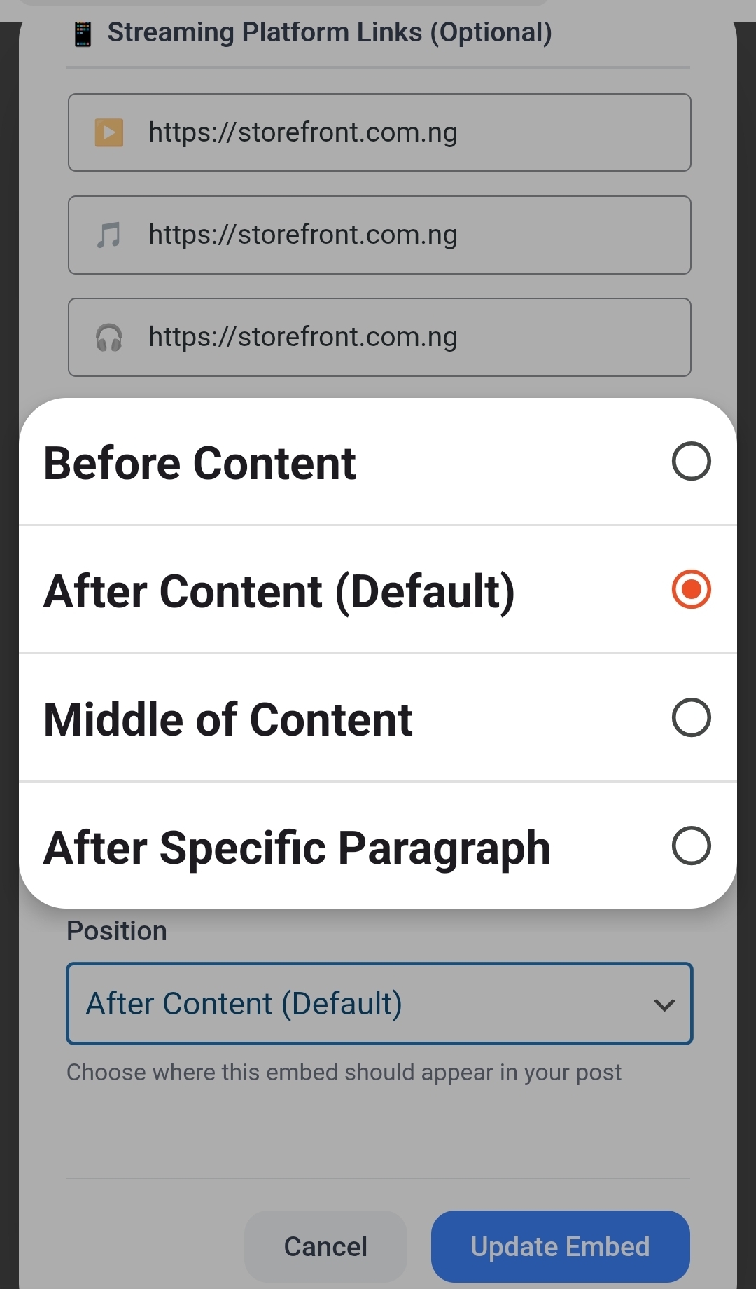 Music & Video Embed Plugin for WordPress - Image 4