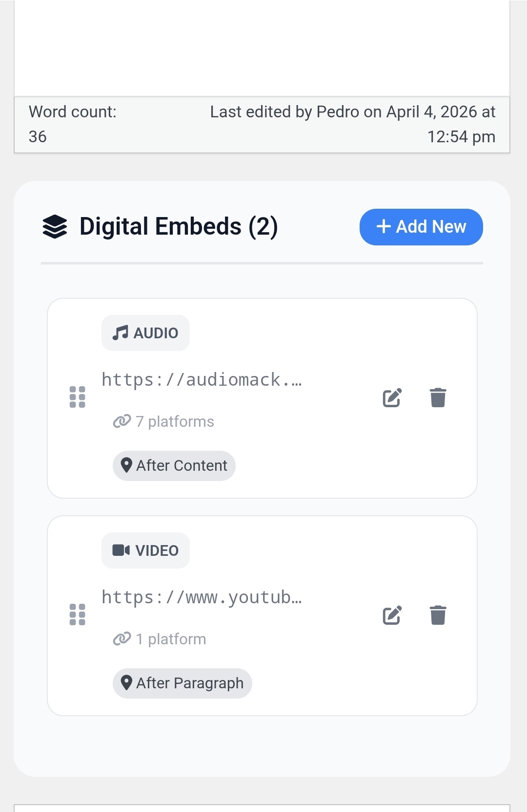 Music & Video Embed Plugin for WordPress - Image 7