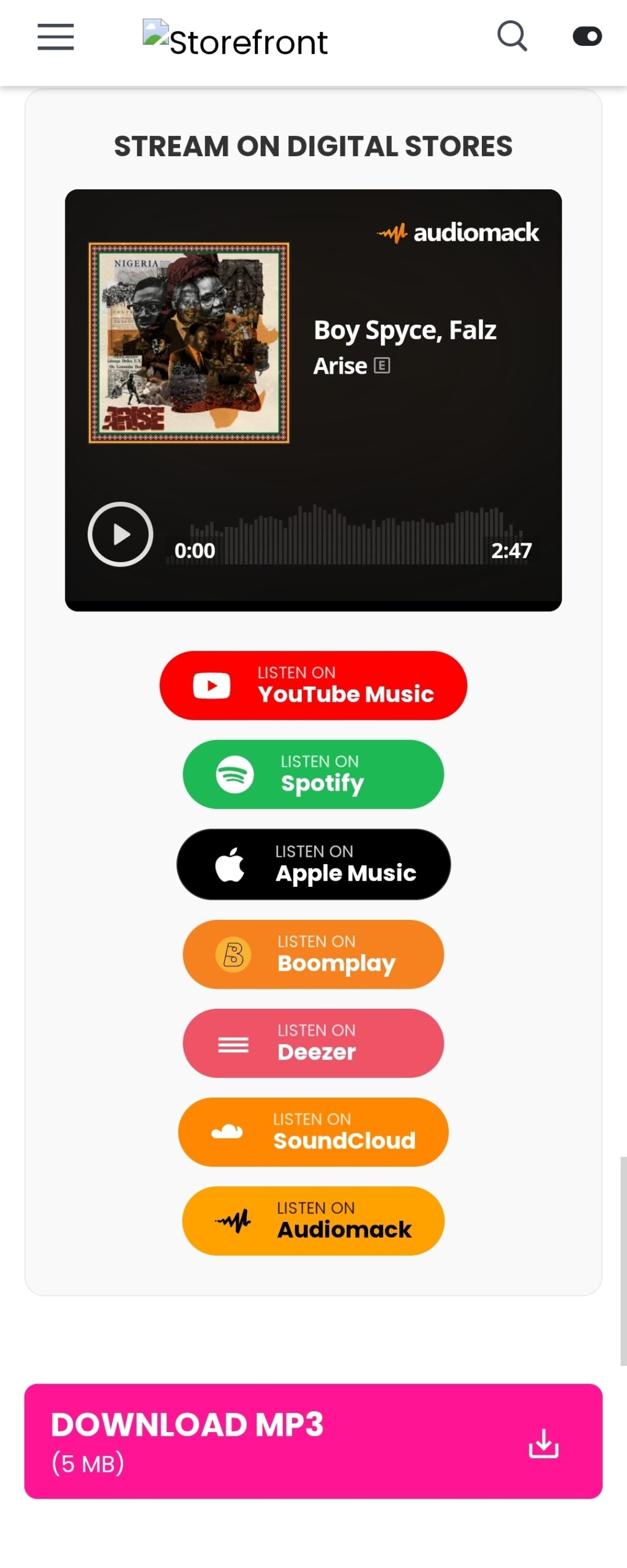 Music & Video Embed Plugin for WordPress
