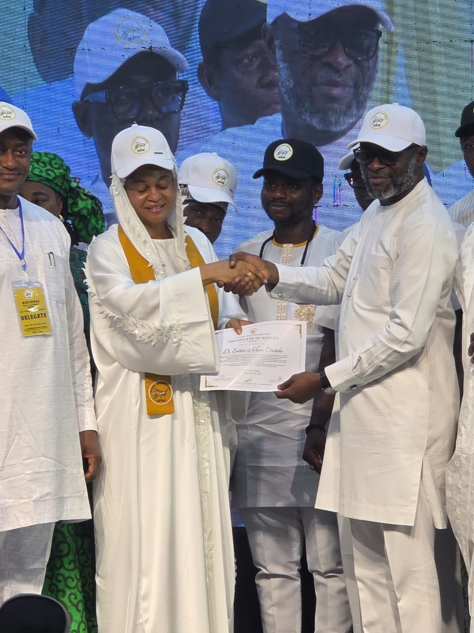 NRM Picks Dr. Nkem Okereke as Presidential Candidate for 2027