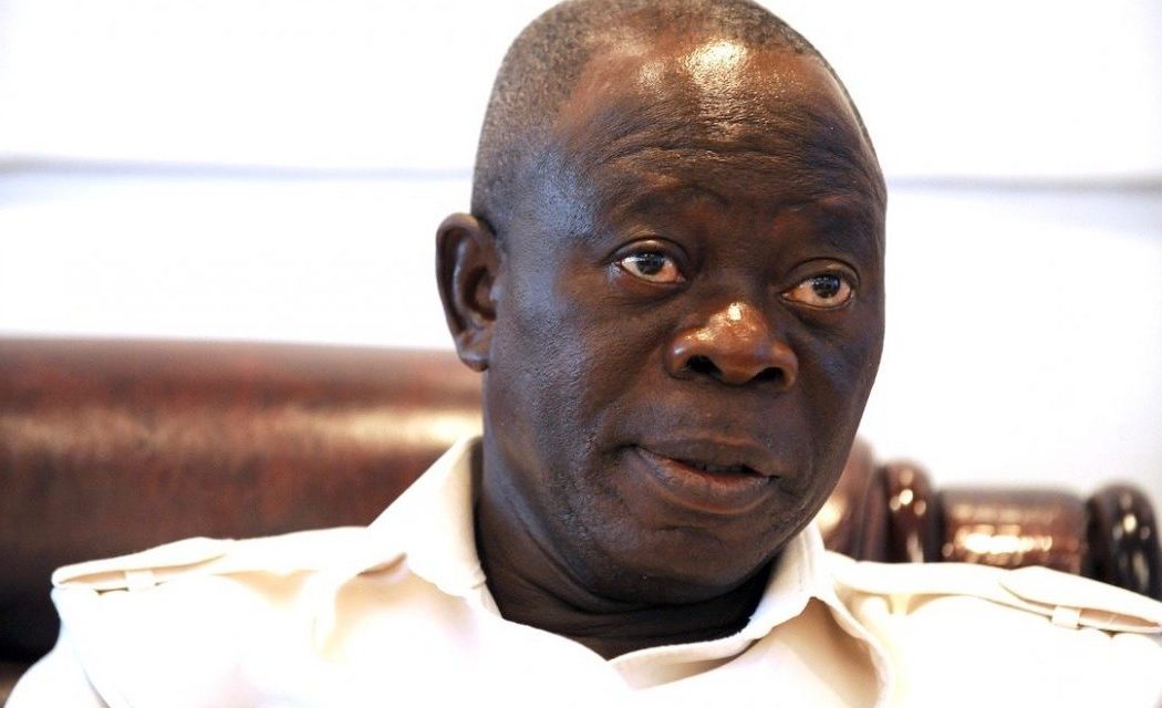 Adams Oshiomhole Dismisses Senate President Aspirations: 'I Can't Play God'