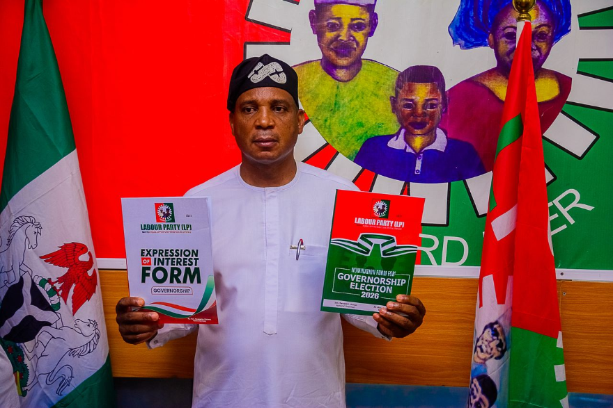 Mathias Byuan Joins Labour Party for 2027 Guber Race, Backs Tinubu Presidency