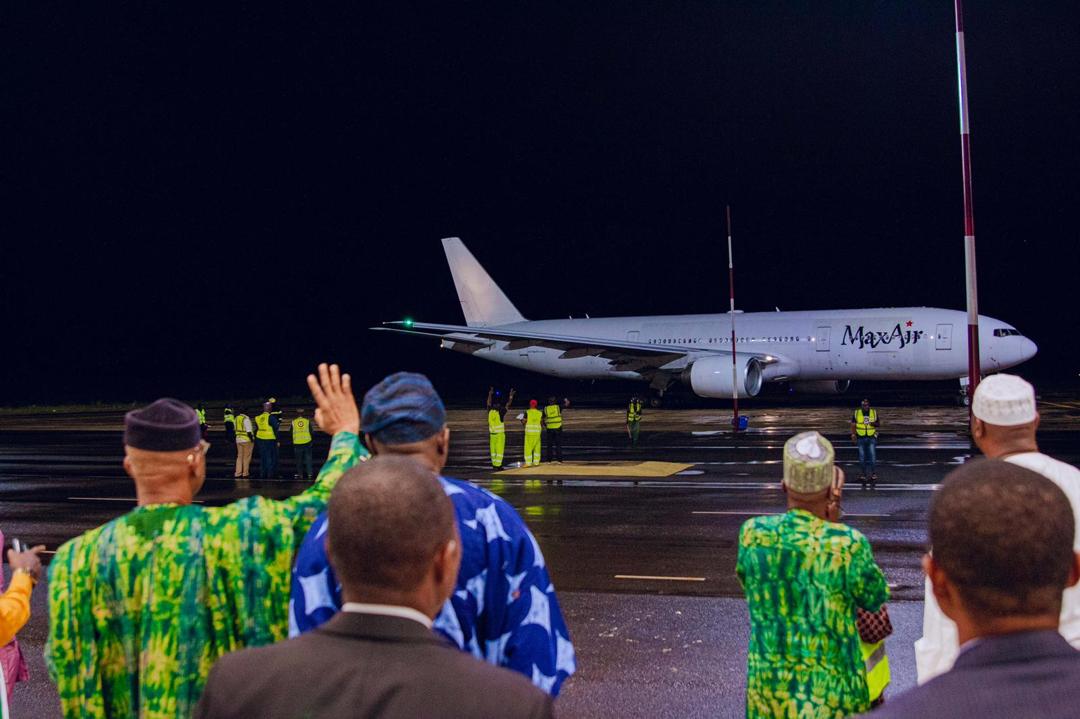Ogun State Pilgrims Land in Saudi Arabia as Gateway Airport Launches Hajj Flights