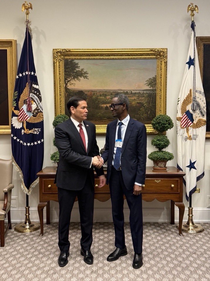 Ribadu in Washington: NSA Meets US Vice President and Secretary of State