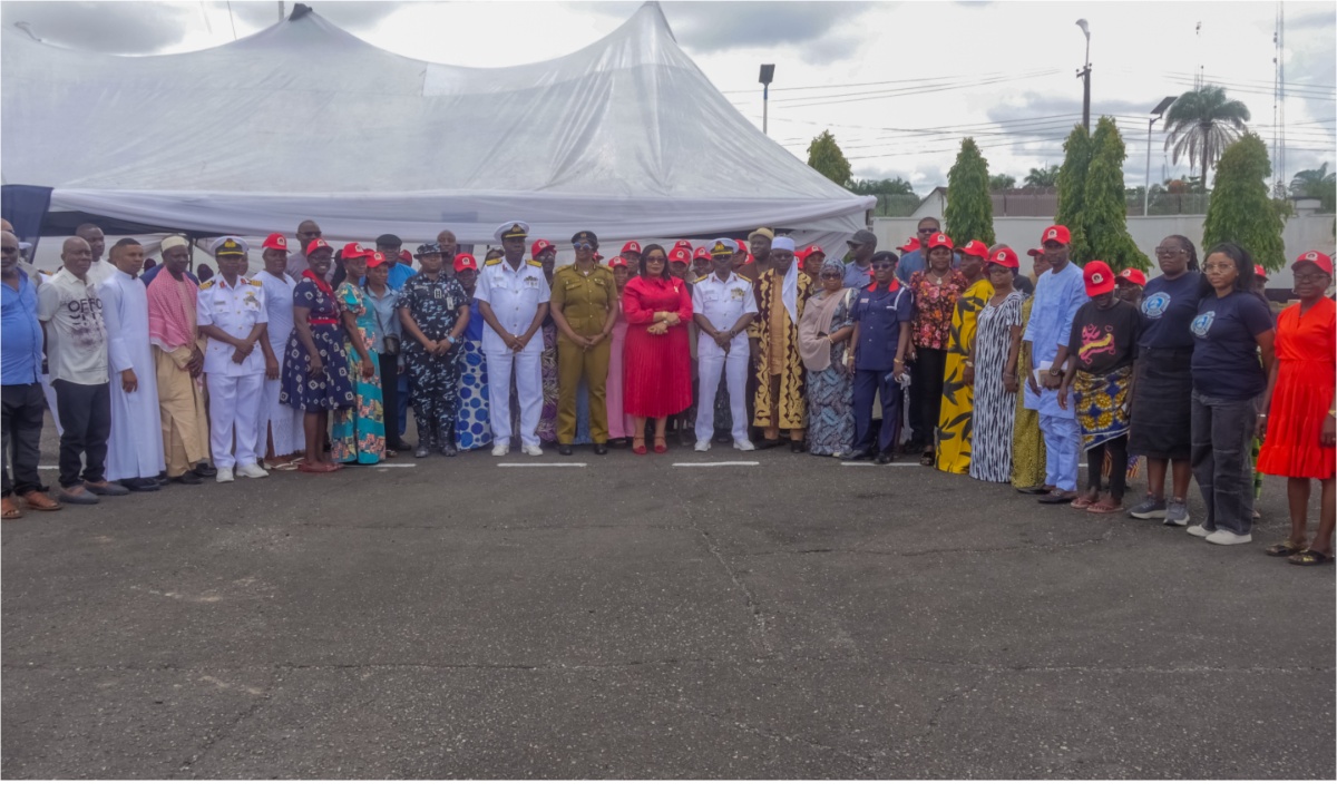 Nigerian Navy Marks 70th Anniversary with Widows Outreach in Delta