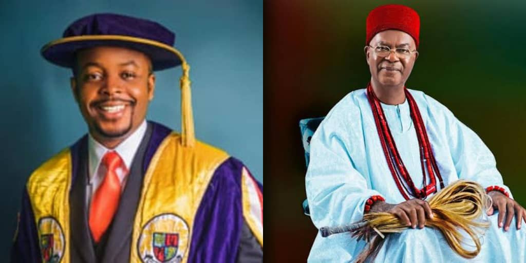 Obi of Onitsha Praises Delborough Lagos Founder for Oxford, Harvard Achievements