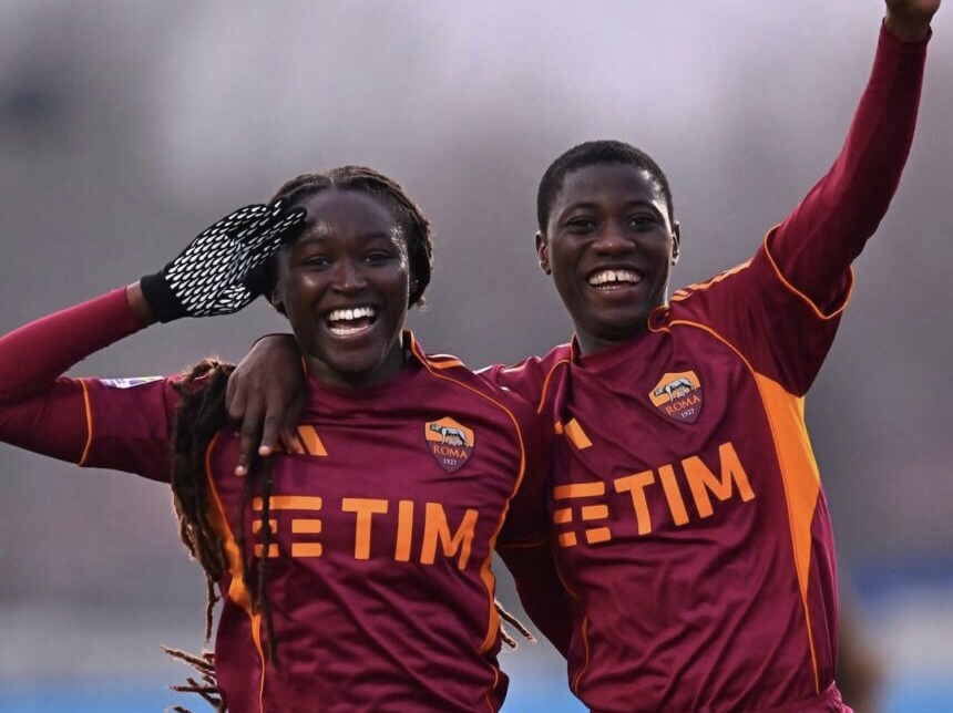 Rinsola Babajide and Shukurat Oladipo Clinch Serie A Femminile with Roma