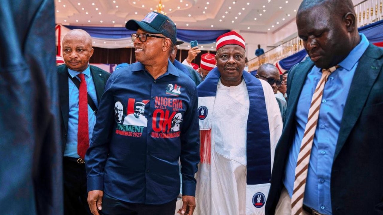 Peter Obi Picks Kwankwaso as Running Mate for 2027 Elections