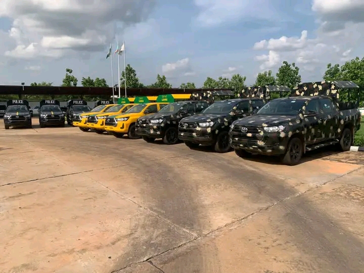 Ebonyi Governor Bolsters Security with 31 New Patrol Vehicles on Democracy Day