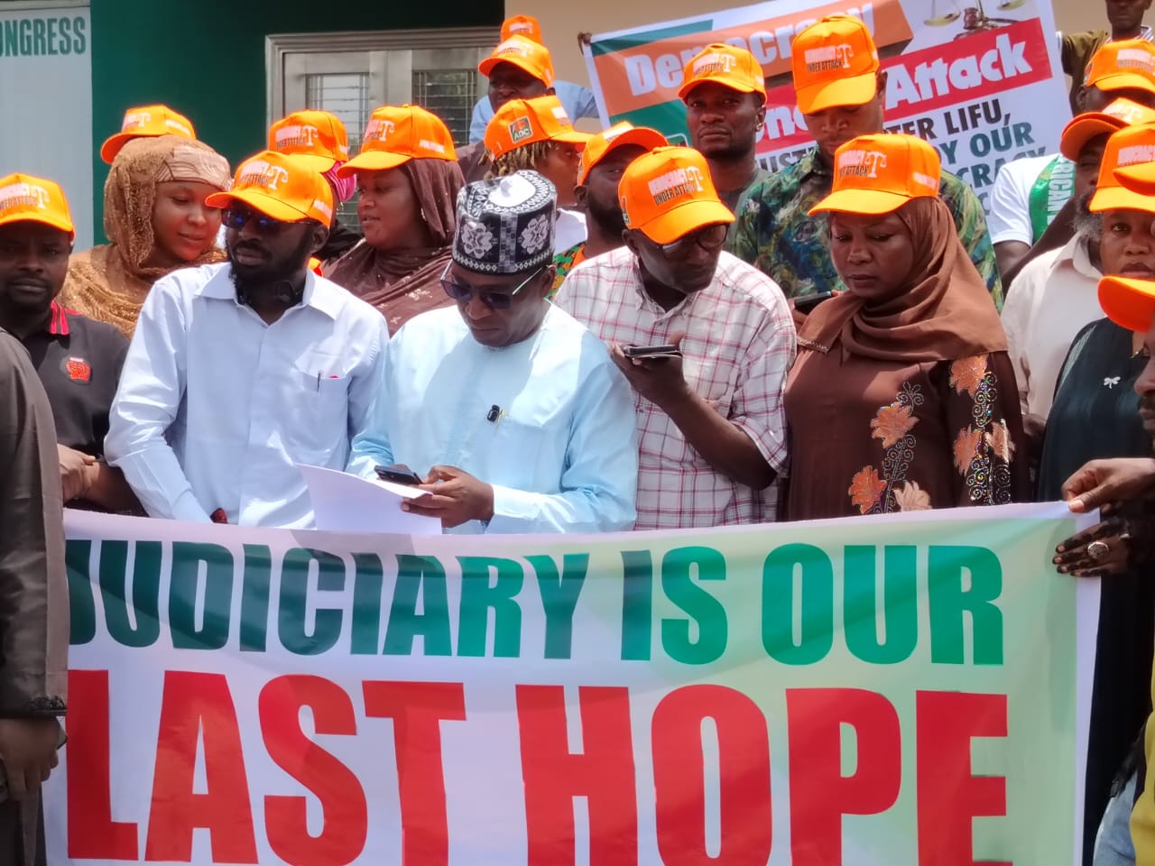 ADC Youth Wing Petitions NJC Over Justice Lifu's Ruling