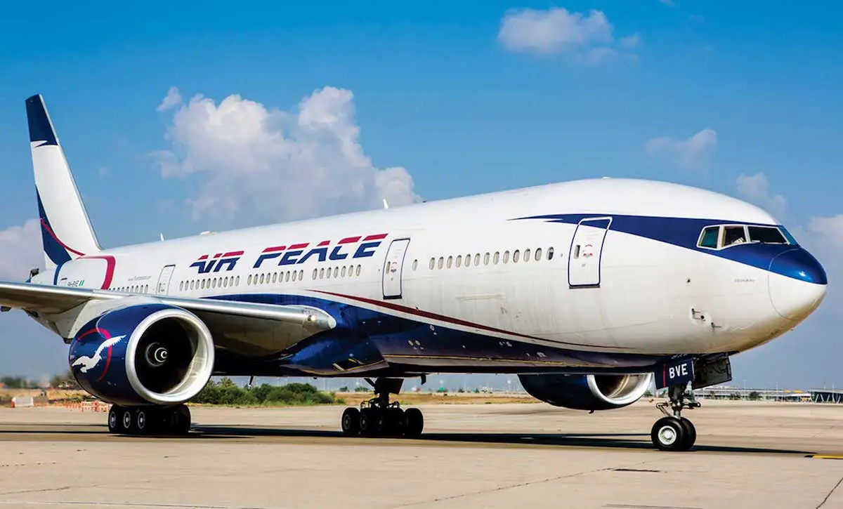 Air Peace Aircraft Grounded After Bird Strike at Kano Airport