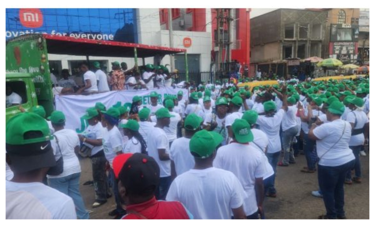 Lagos rocked by mass protest as citizens demand better governance amidst economic crisis