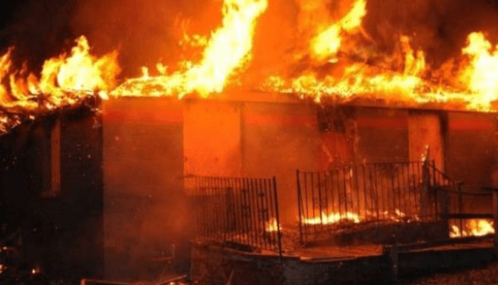 Blaze Destroys Four Vehicles, Millions in Property at Oyo Mechanic Workshop