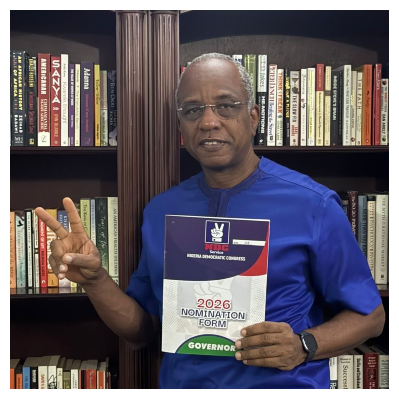 Funso Doherty Accepts NDC Nomination for 2027 Lagos Governorship