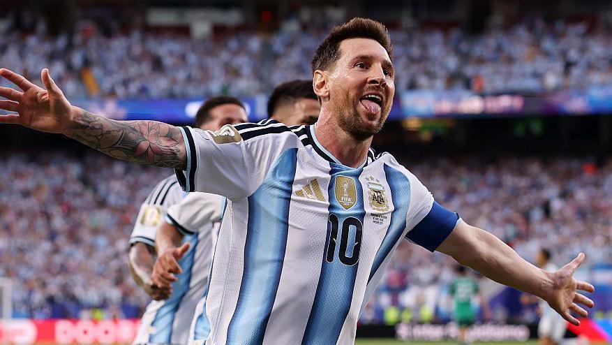 Lionel Messi Matches World Cup Goal Streak Record