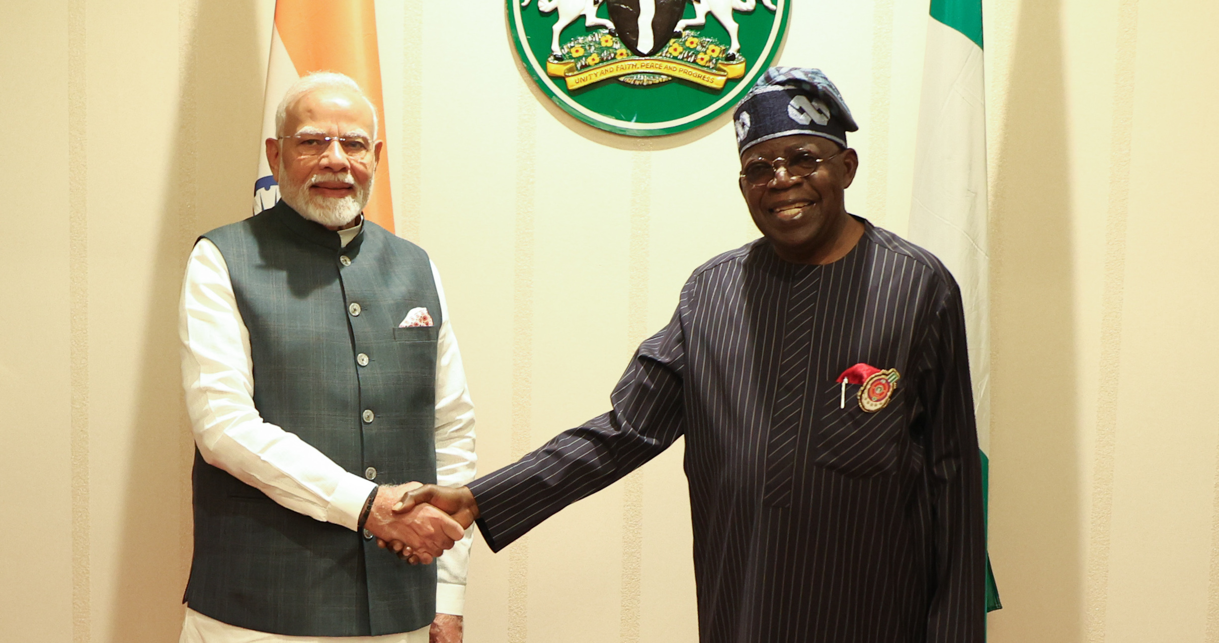 Nigeria's Tinubu Hails Modi's Historic Term as India's Longest-Serving PM
