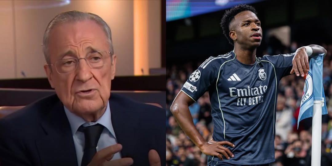Real Madrid President Florentino Perez: Vinicius Jr Free to Leave if He Chooses